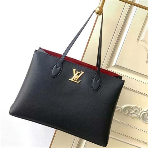 louis vuitton lockme shopper bag|louis vuitton lockme wallet.